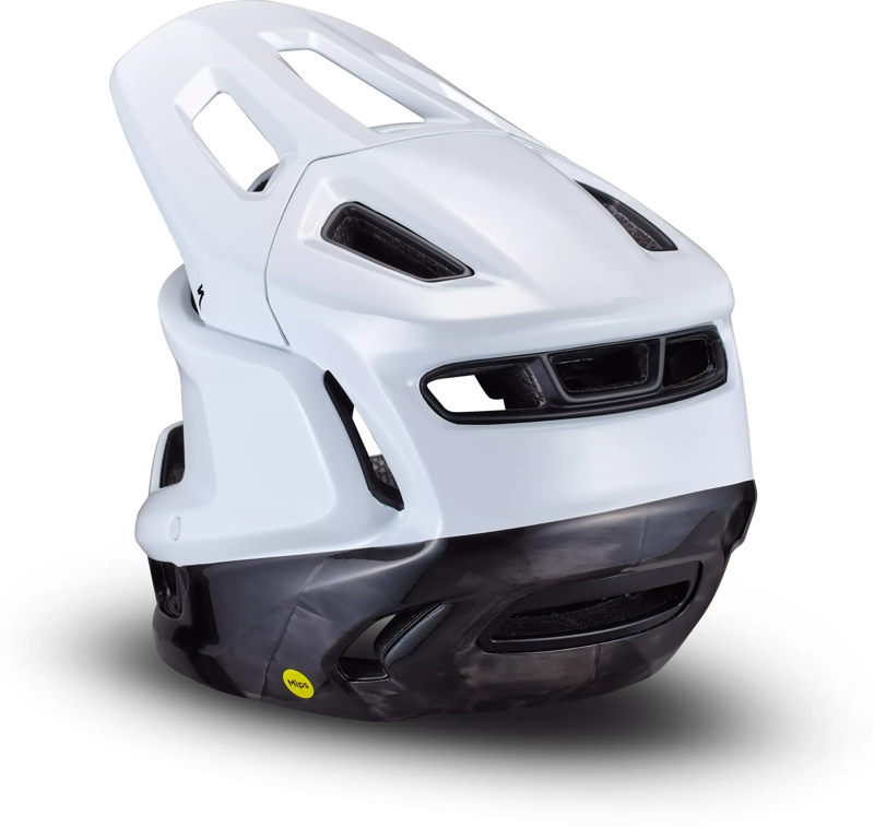 Specialized Gambit MTB Full Face Helmet Classic White/Carbon-4