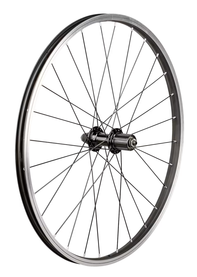 Trek Kids 28H 24in Rear Wheel Black/Silver