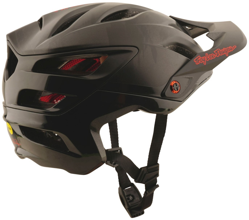 Troy Lee A3 MTB Halo Helmet Alpine Black-1