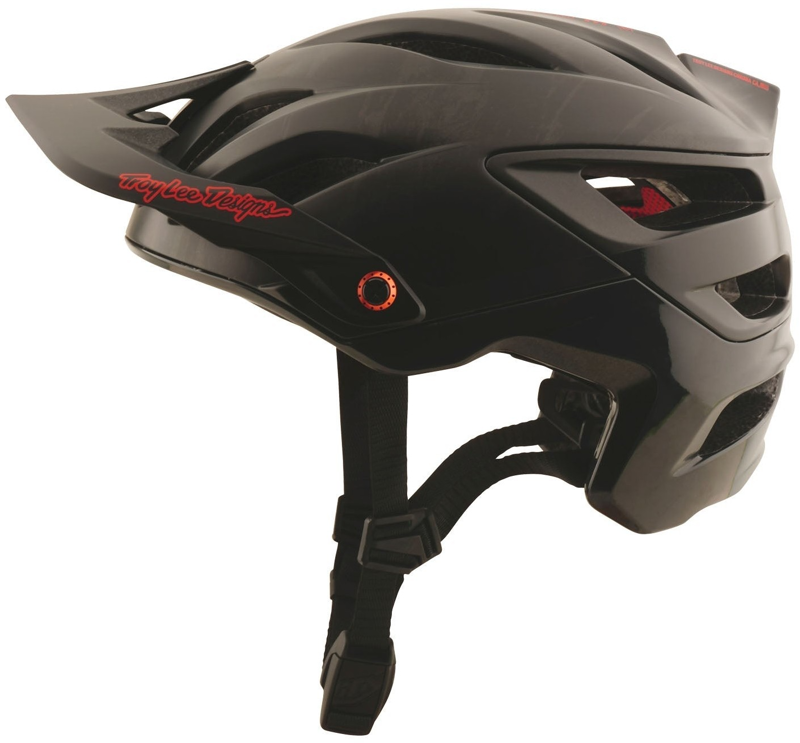Troy Lee A3 MTB Halo Helmet Alpine Black-2