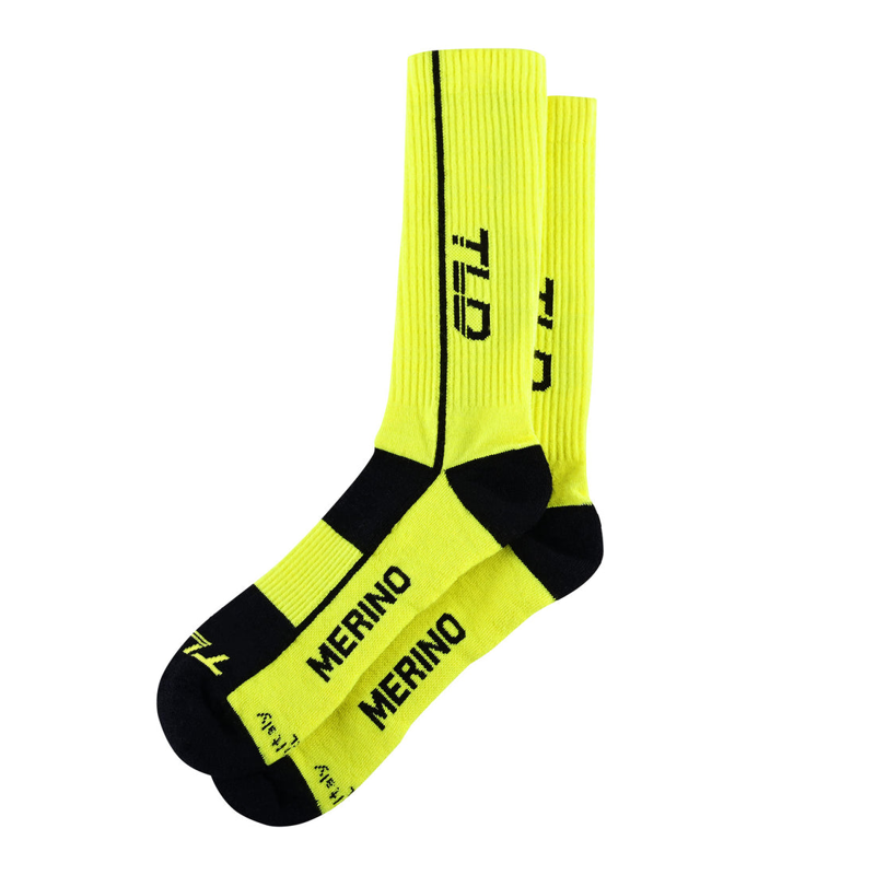 Troy Lee Chill Merino Mono Wool Sock Sulfur