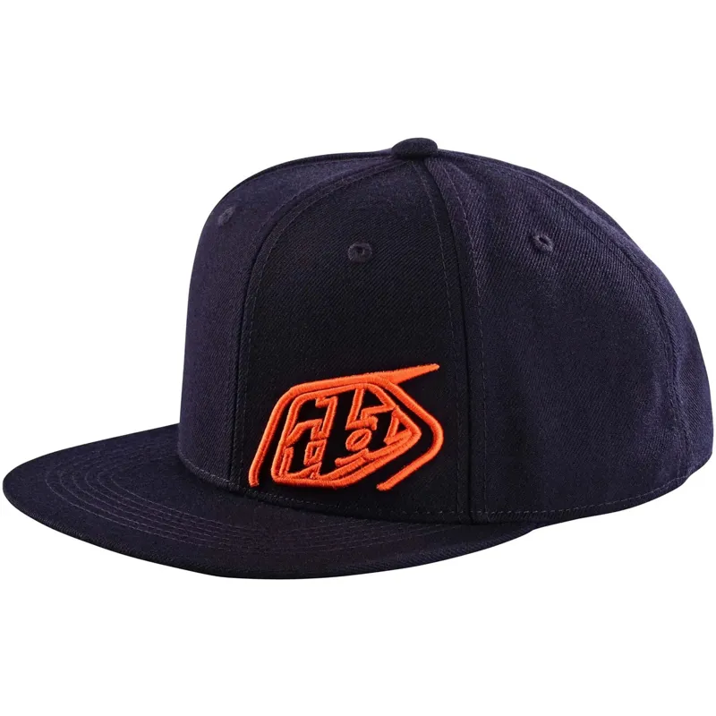 Troy Lee Designs 9Fifty Snapback Cap / Slice - Navy/Orange one size