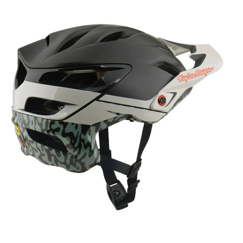 Troy Lee Designs A3 MIPS Helmet Halo Charcoal / Pumice-3