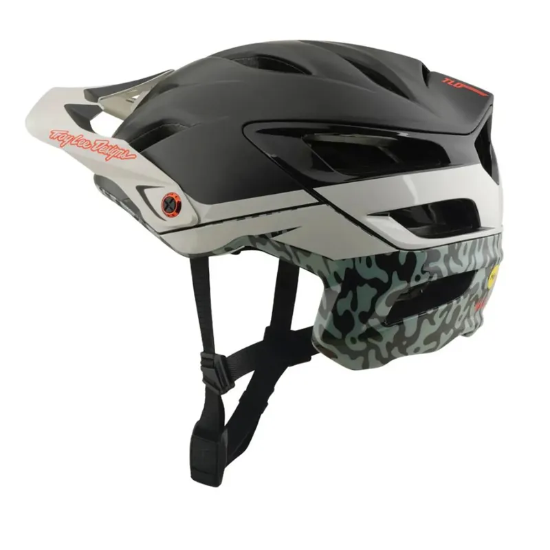 Troy Lee Designs A3 MIPS Helmet Halo Charcoal / Pumice-1