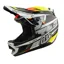 Troy Lee Designs D4 Carbon Helmet Lined Up Black