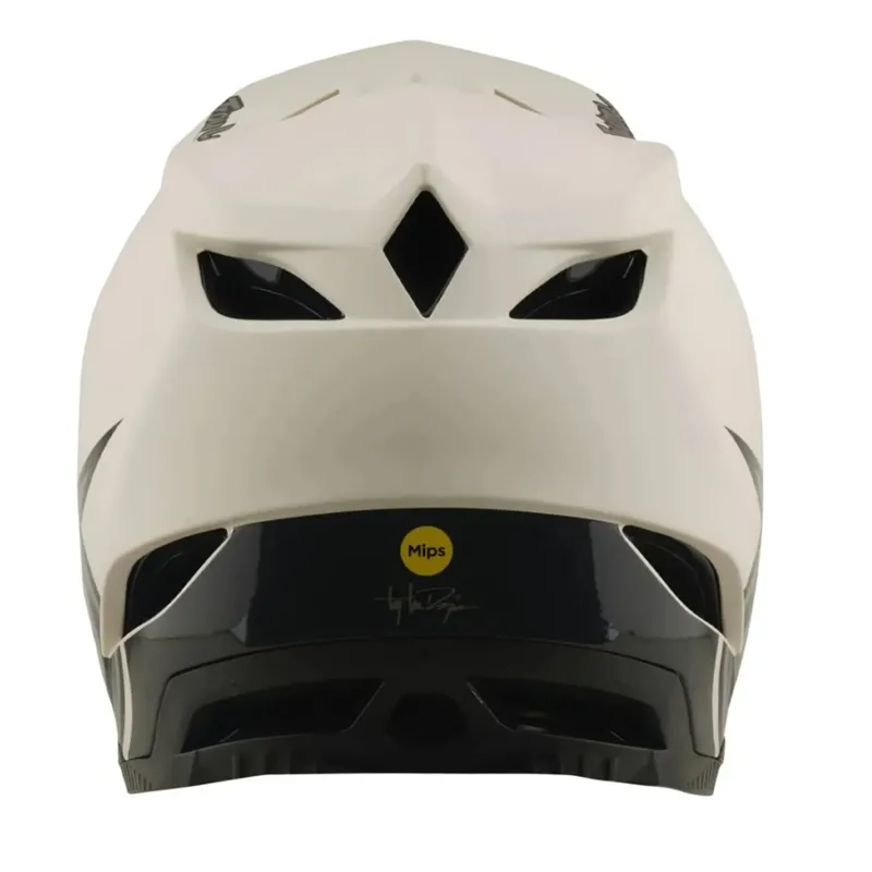 Troy Lee Designs D4 Composite Helmet Stealth Pumice-3