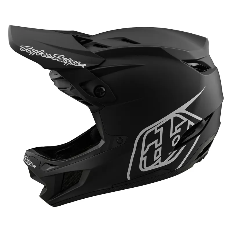 Troy Lee Designs D4 Polyacrylite Mips Helmet Stealth Black-1