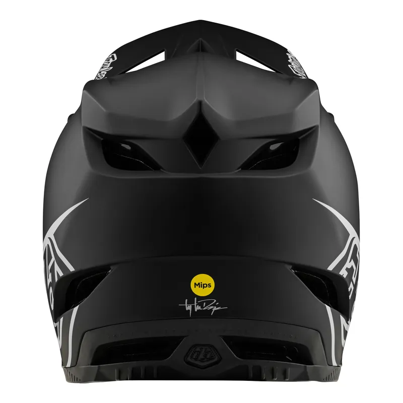 Troy Lee Designs D4 Polyacrylite Mips Helmet Stealth Black-3