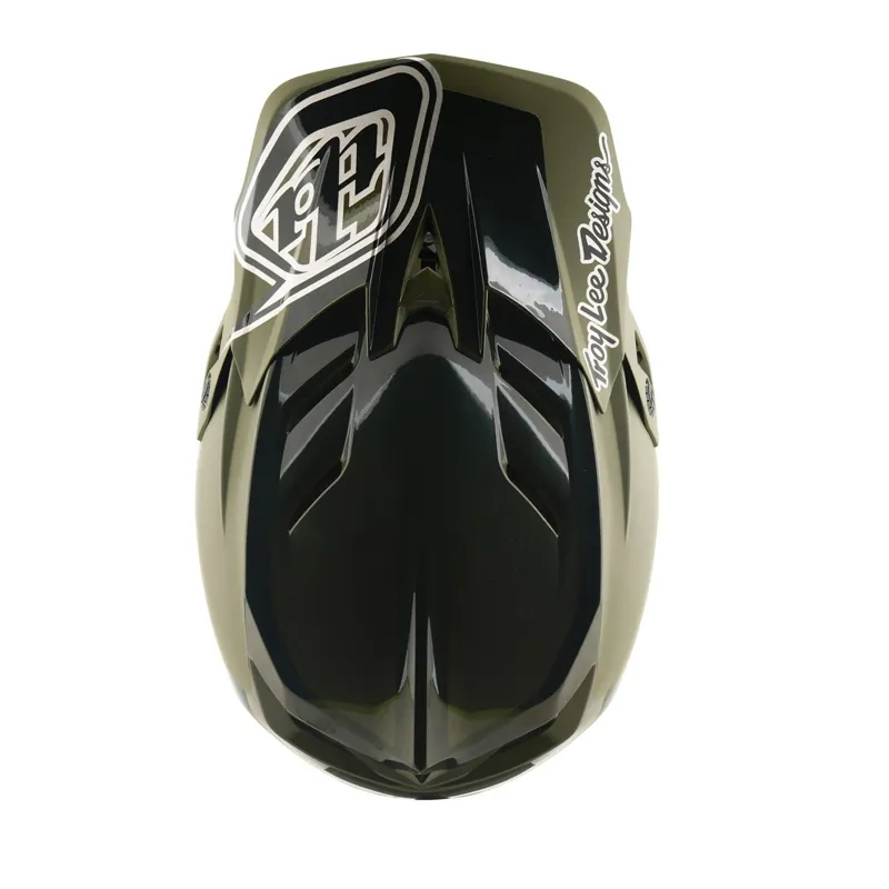 Troy Lee Designs D4 Polyacrylate Full Face MIPS MTB Helmet Shadow Beetle-7