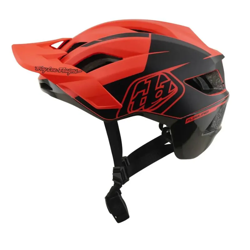 Troy Lee Designs Flowline SE Helmet Hydro Coral / Charcoal-1