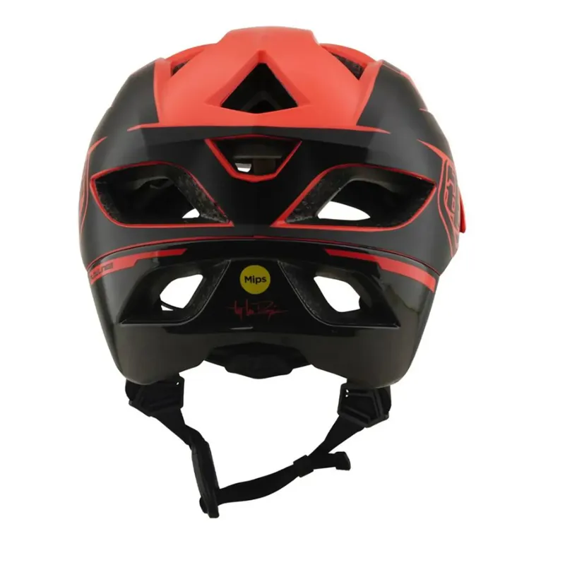 Troy Lee Designs Flowline SE Helmet Hydro Coral / Charcoal-3