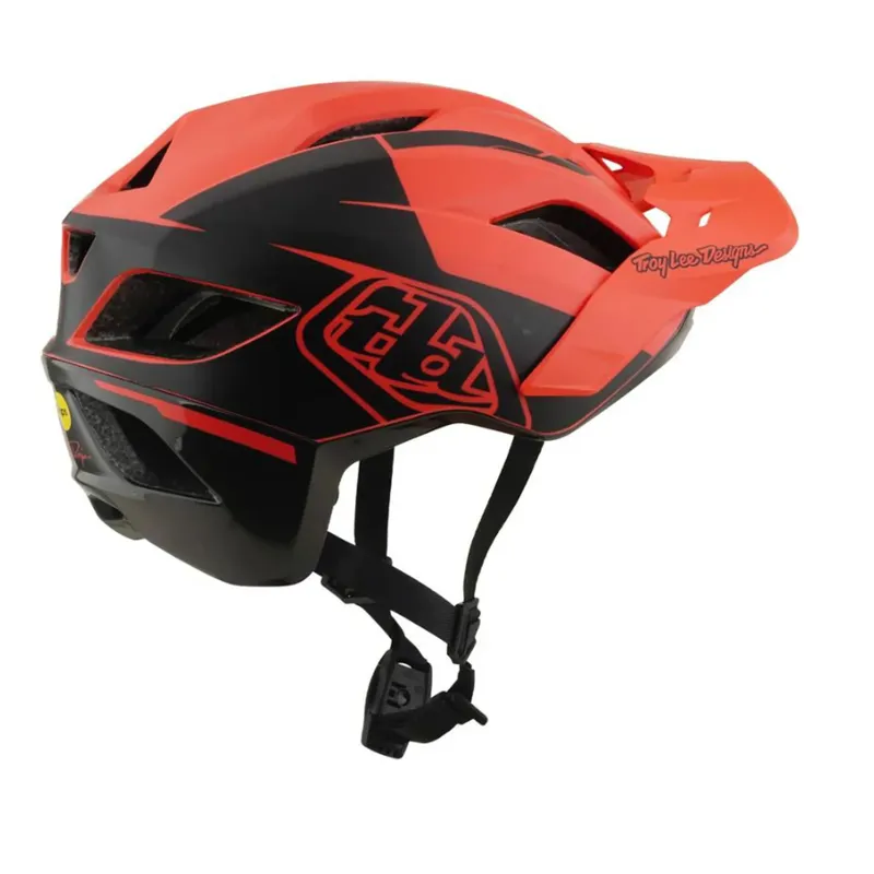Troy Lee Designs Flowline SE Helmet Hydro Coral / Charcoal-4
