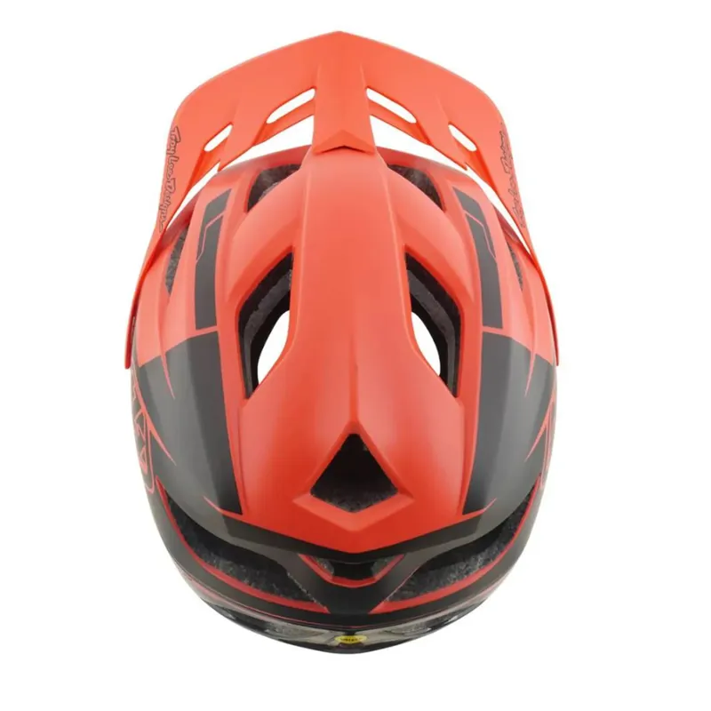Troy Lee Designs Flowline SE Helmet Hydro Coral / Charcoal-7