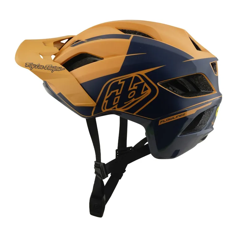 Troy Lee Designs Flowline SE Helmet Hydro Mustard/Black Iris-4