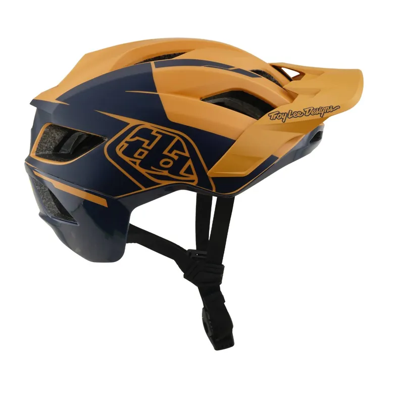 Troy Lee Designs Flowline SE Helmet Hydro Mustard/Black Iris-1