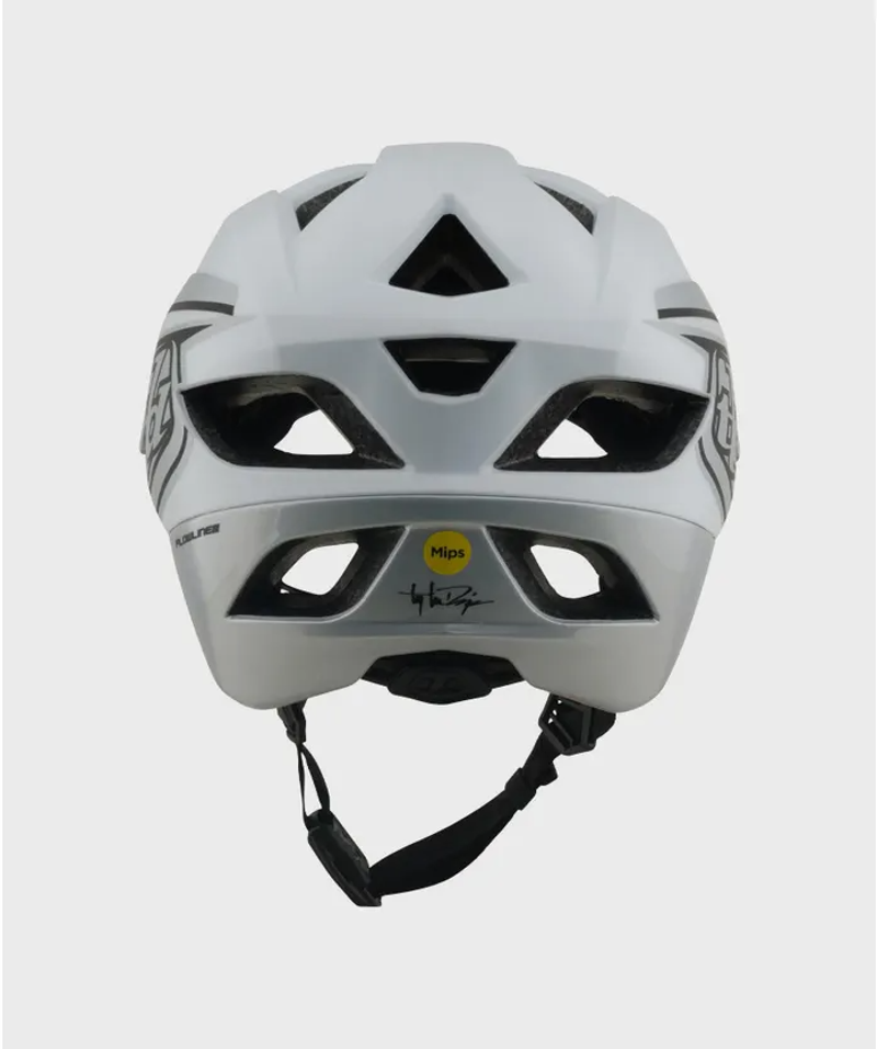 Troy Lee Flowline SE Phantom MTB Helmet White-2