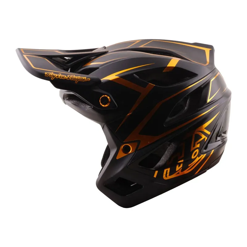 Troy Lee Designs Stage Stunt MIPS MTB Helmet Pinstripe Black-1
