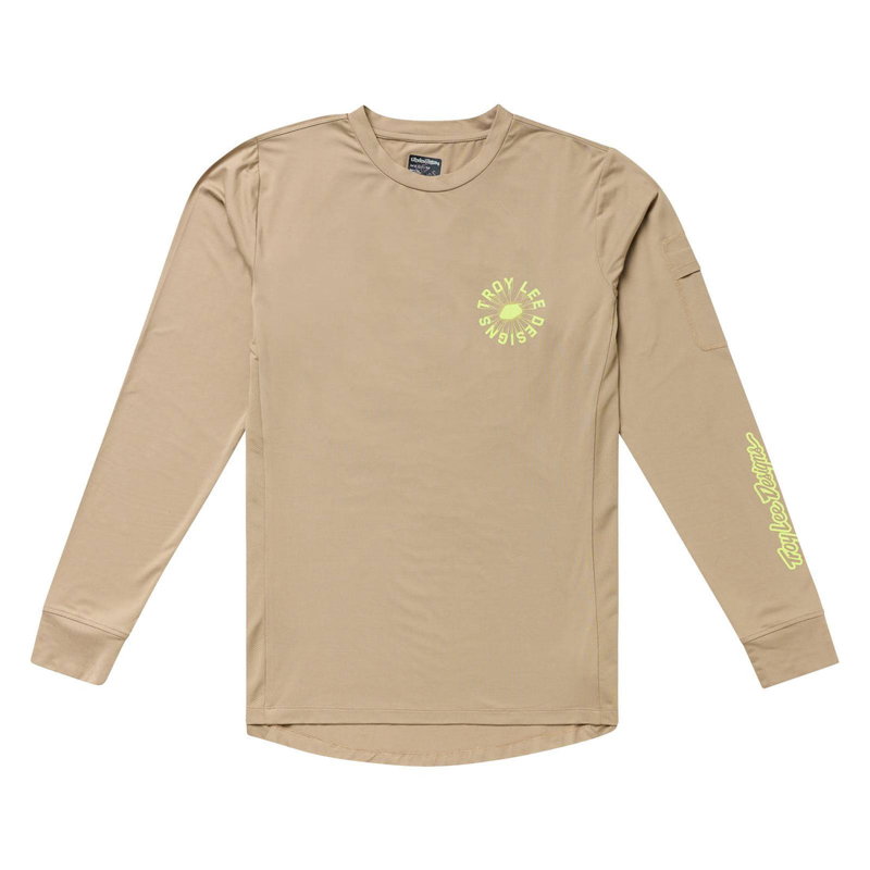 Troy Lee Ruckus Ride The Fuzz Long Sleeve Tee Shirt Timber