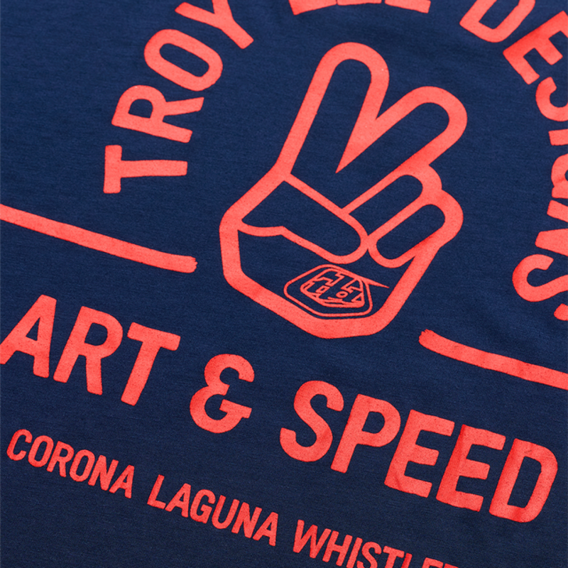 Troy Lee Skyline Ride Locals Long Sleeve Tee Shirt Midnight-2