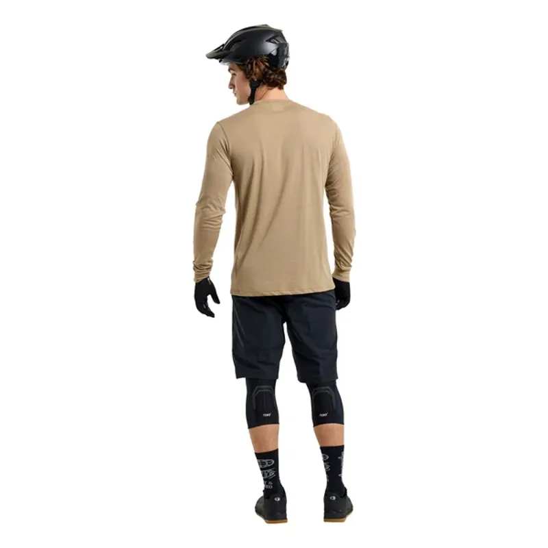 Troy Lee Designs Skyline Ride Scrubbed Long Sleeve Tee Shirt Timber-11