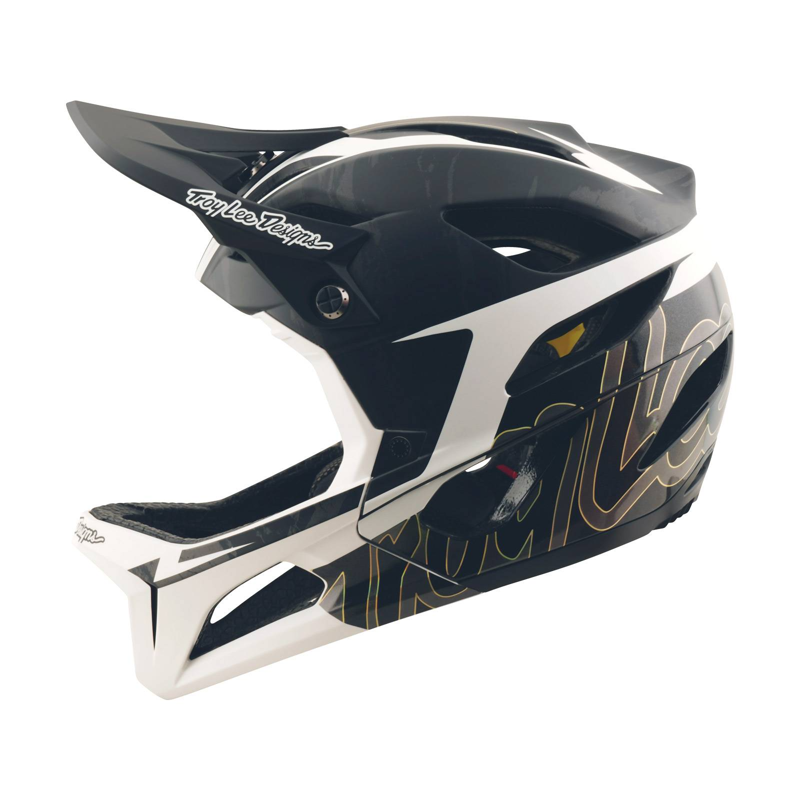 Troy Lee Stage Full Face MTB Neauwave Helmet Alpine Black-7