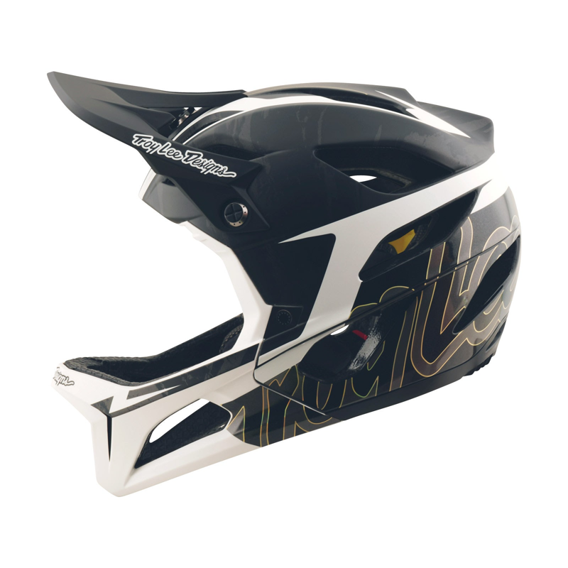 Troy Lee Stage Full Face MTB Neauwave Helmet Alpine Black-5