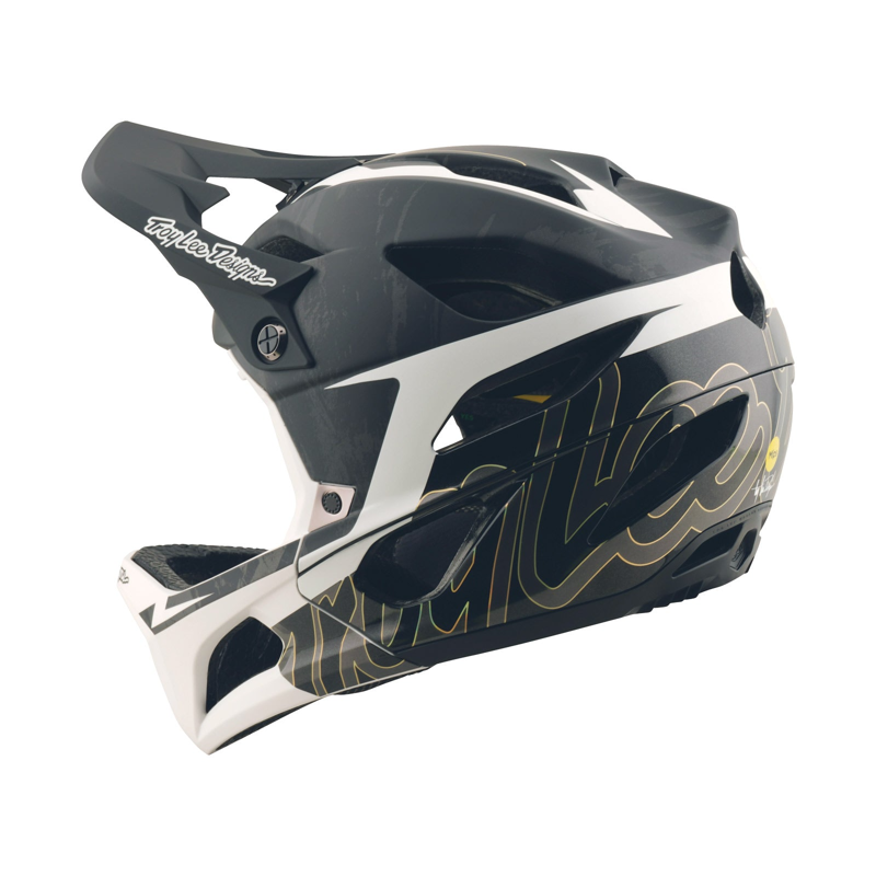 Troy Lee Stage Full Face MTB Neauwave Helmet Alpine Black-4