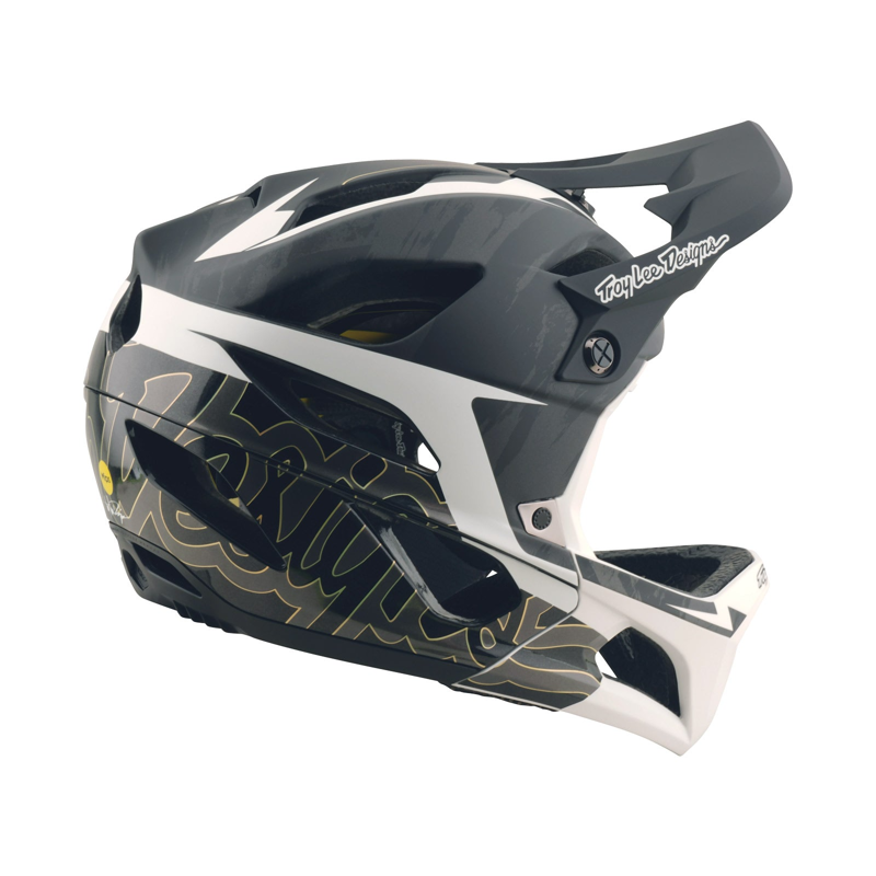 Troy Lee Stage Full Face MTB Neauwave Helmet Alpine Black-2