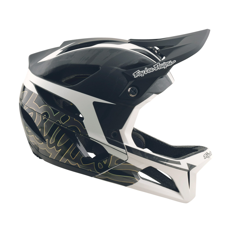 Troy Lee Stage Full Face MTB Neauwave Helmet Alpine Black-1