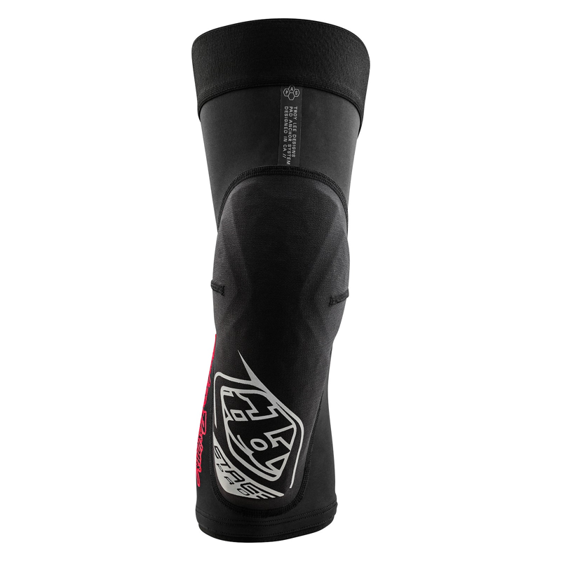 Troy Lee Stage Pro Mono Knee Guards Black-1