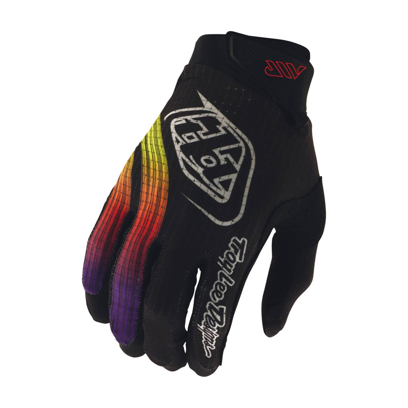Troy Lee Torched Stripes Air Glove -  Black/Multi