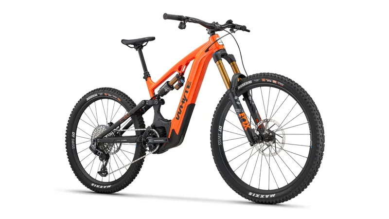 Whyte E-180 RSX Electric Bike 2025 Gloss Orange/Matt Black-1