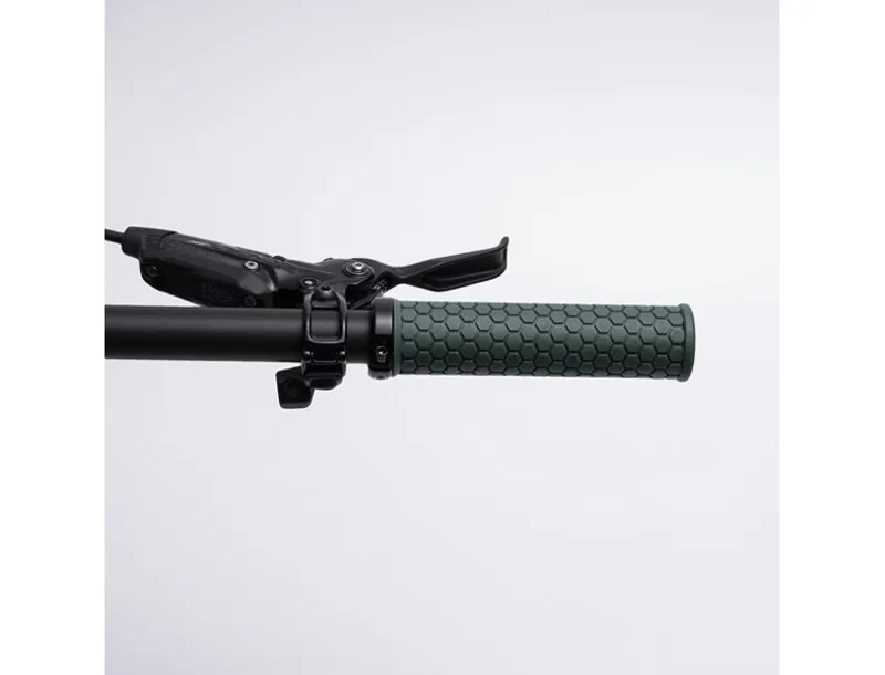 Fabric Honey Lock On Grips 132mmx30mm Dark Green-2
