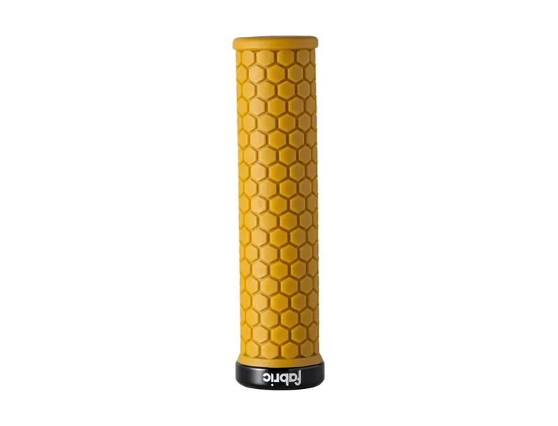 Fabric Honey Lock On Grips 132mmx30mm Dark Yellow