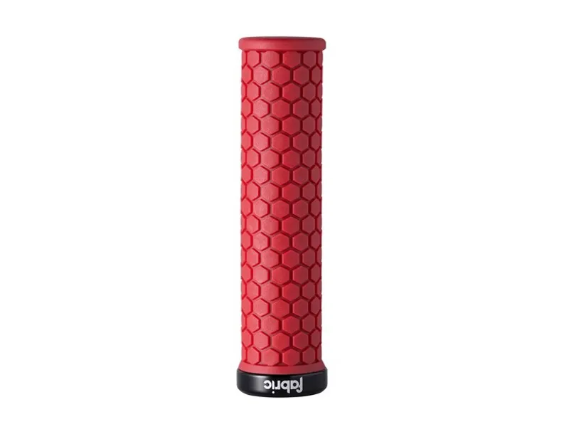 Fabric Honey Lock On Grips 132mmx30mm Red