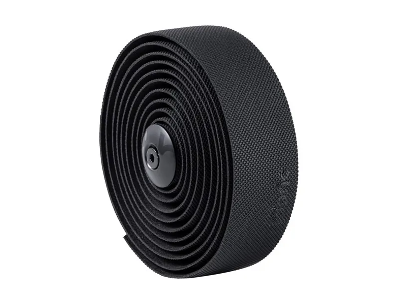 Fabric Knurl Gravel Handlebar Tapes x2 Rolls 2000x30x2.5mm Black