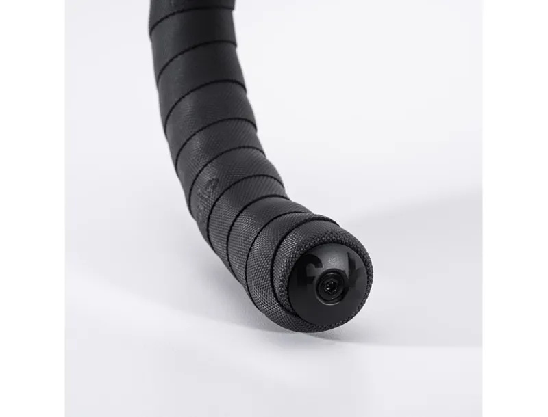 Fabric Knurl Gravel Handlebar Tapes x2 Rolls 2000x30x2.5mm Black-1