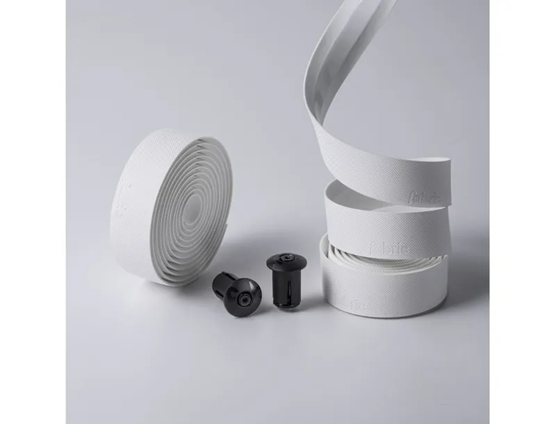 Fabric Knurl Gravel Handlebar Tapes x2 Rolls 2000x30x3.5mm White-4