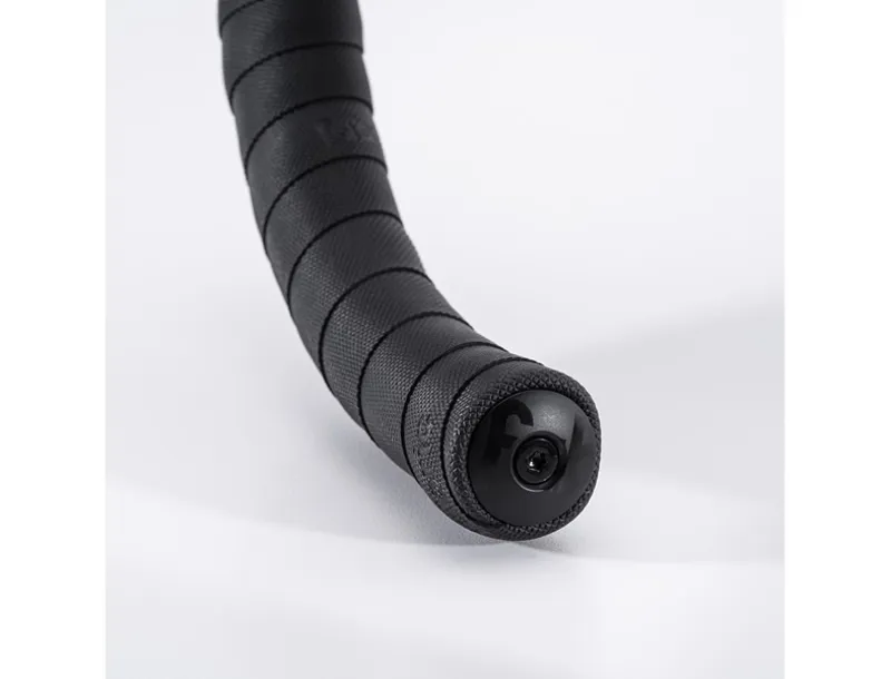 Fabric Knurl Handlebar Tapes x2 Rolls 2000x30x2.5mm Black-1