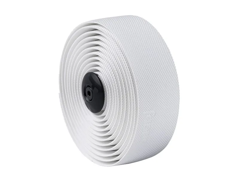 Fabric Knurl Handlebar Tapes x2 Rolls 2000x30x2.5mm White