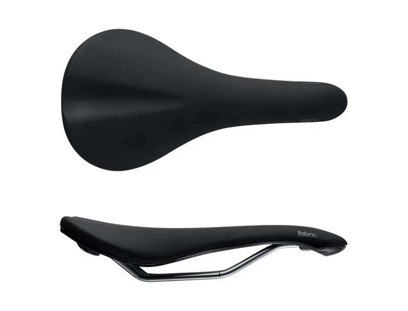 Fabric Scoop Elite Shallow Saddle Cro-Mo Rail 142mmx282mm Black-6