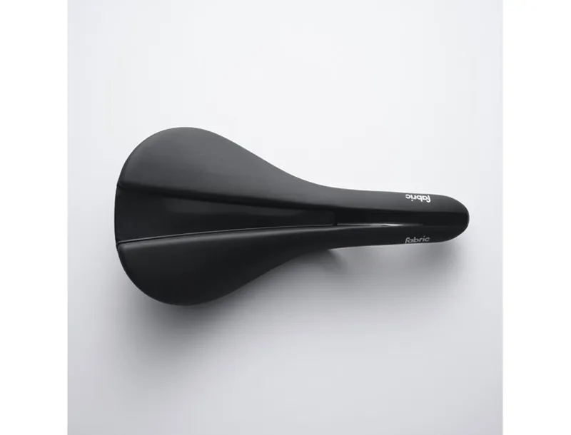 Fabric Scoop Line Sport Shallow Saddle Steel Rail 142mmx282mm Black-3