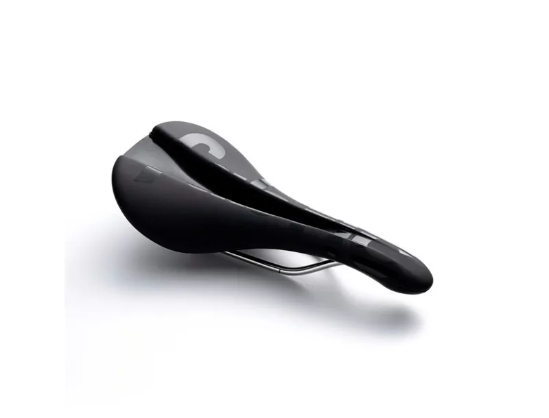 Fabric Scoop Line Team Shallow Saddle Titanium Rail 142mmx282mm Black