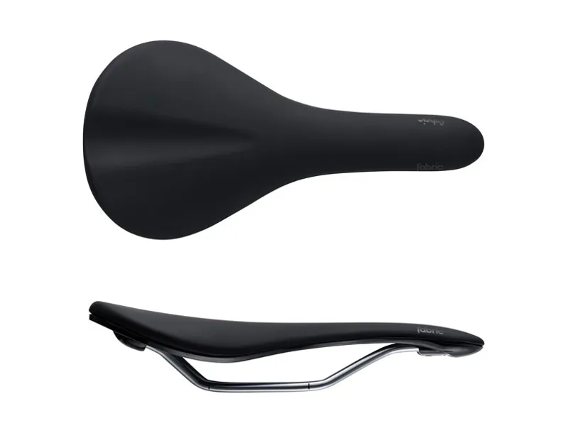 Fabric Scoop Race Team Flat Saddle Titanium Rail 142mmx282mm Black-7