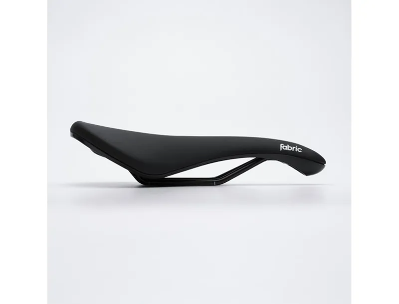 Fabric Scoop Sport Radius Saddle Steel Rail 142mmx282mm Black-2