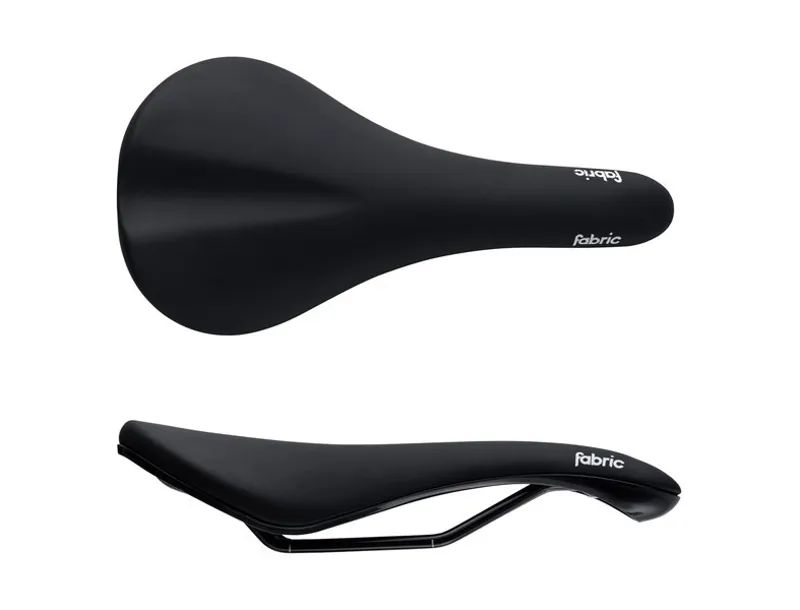 Fabric Scoop Sport Radius Saddle Steel Rail 142mmx282mm Black-6