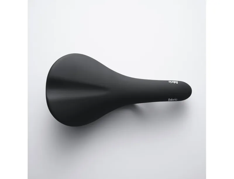 Fabric Scoop Sport Shallow Saddle Steel Rail 142mmx282mm Black-3