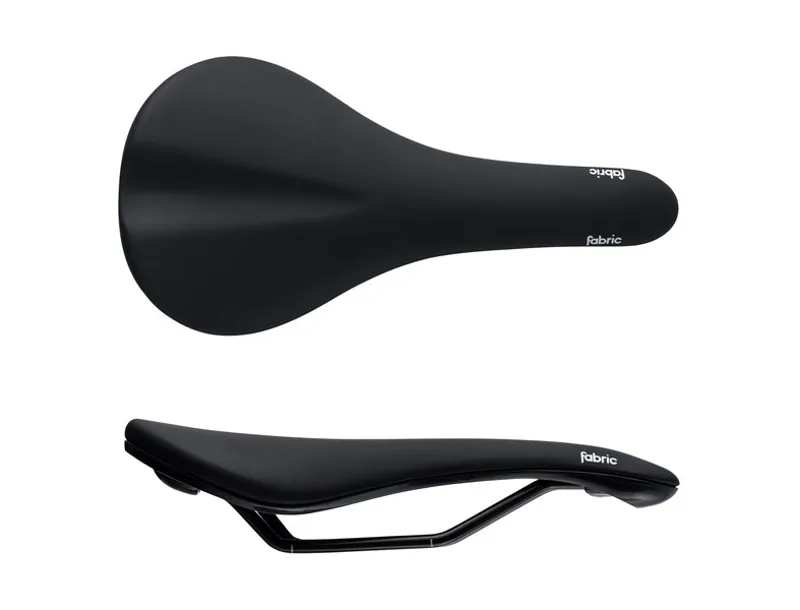 Fabric Scoop Sport Shallow Saddle Steel Rail 142mmx282mm Black-6