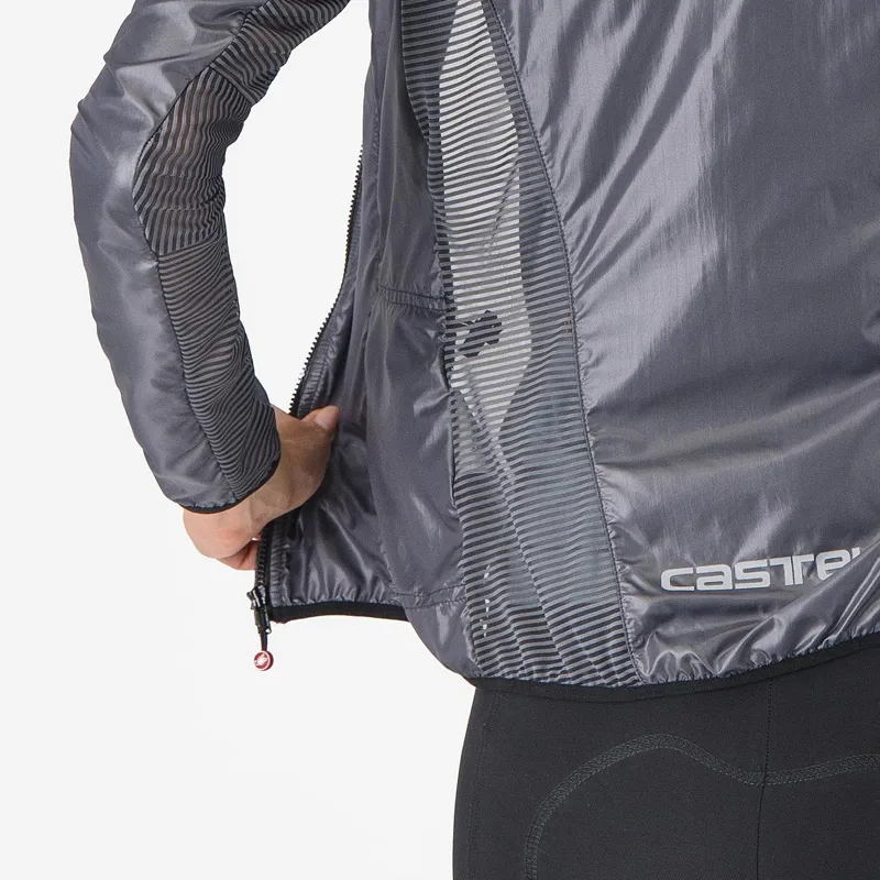 Castelli Aria Shell Women's Jacket Dark Grey-4