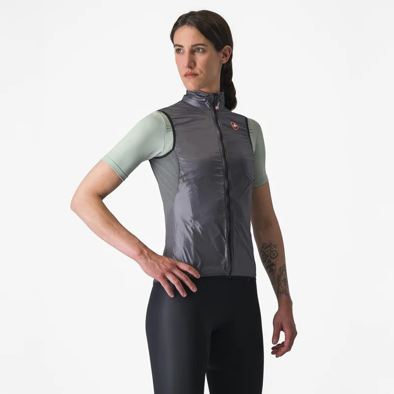 Castelli Aria Women's Vest Dark Grey-2